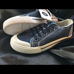Denim fashion sneakers